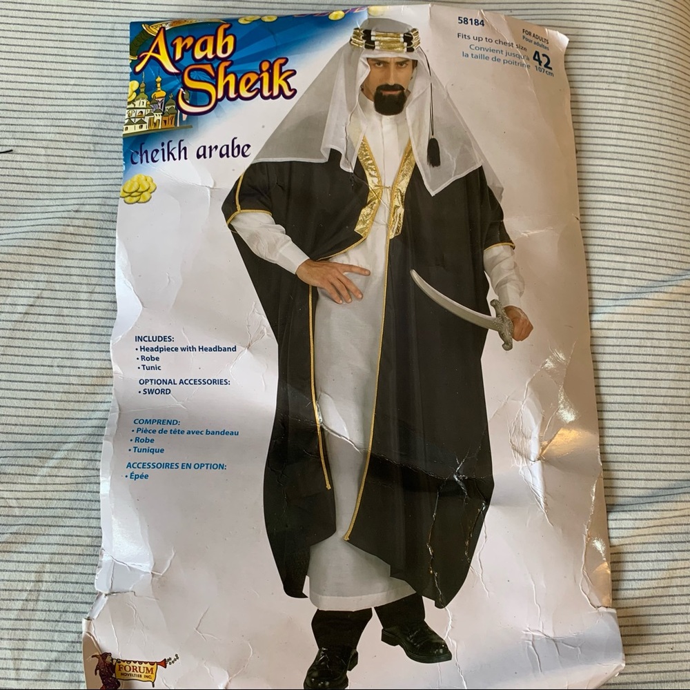 Arab sheik costume